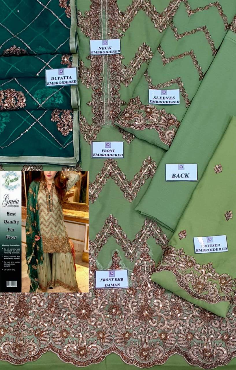 Fully Embroidered BRAND KASHEE'S