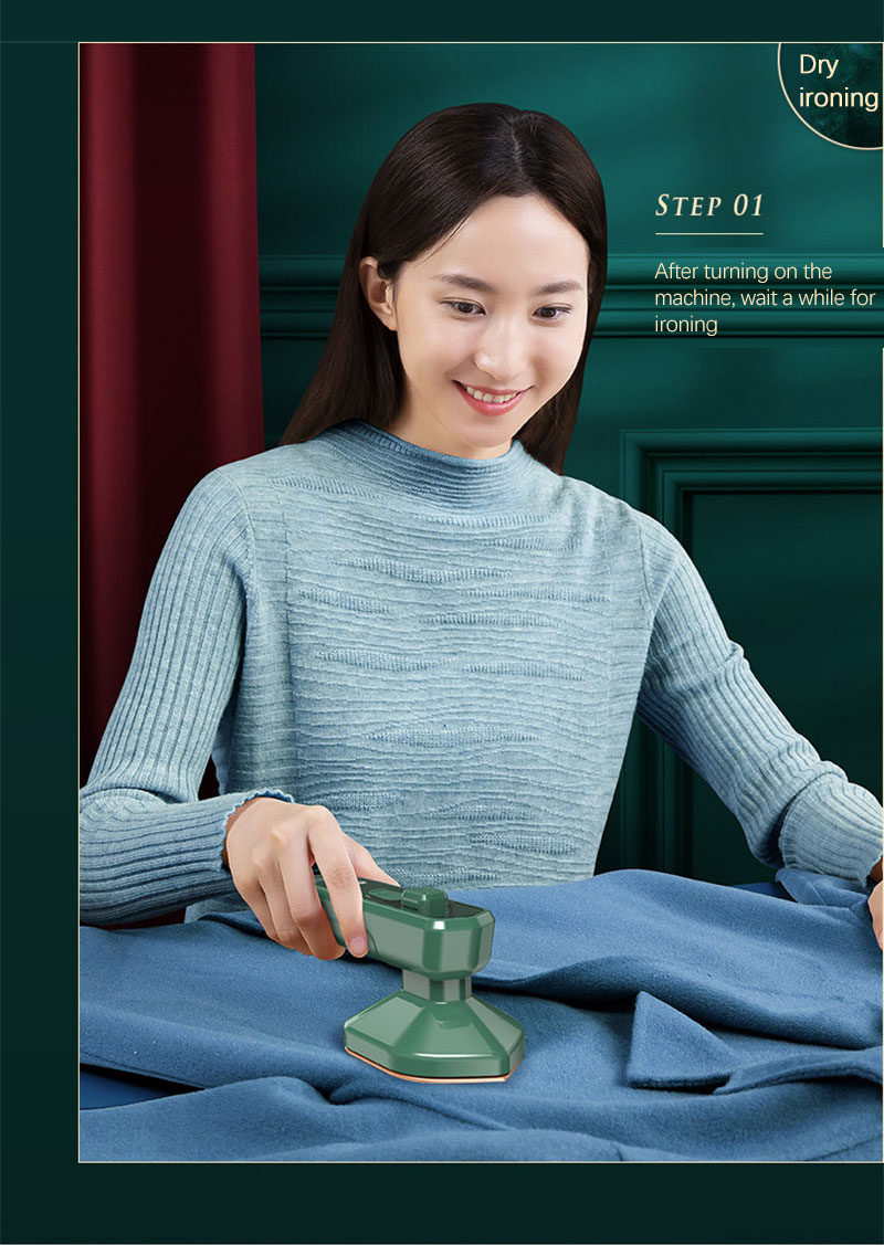 Professional Micro Steam Iron Portable Mini Handheld Garment Steamer for Clothes