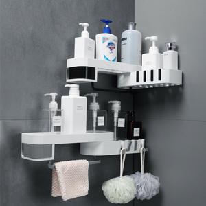 Bathroom shelf 360 rotation