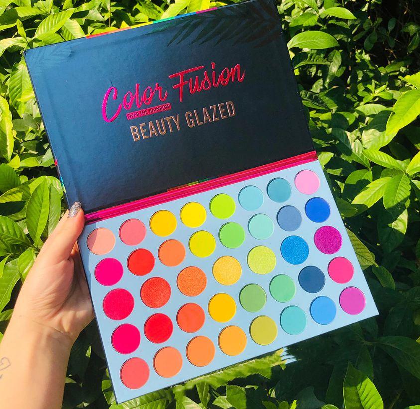 Beauty Glazed Color Fusion Over The Rainbow