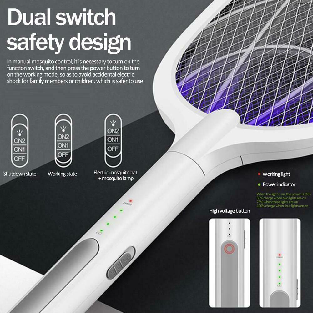 Electric Mosquito Killer FLY  Swatter Rechargeable