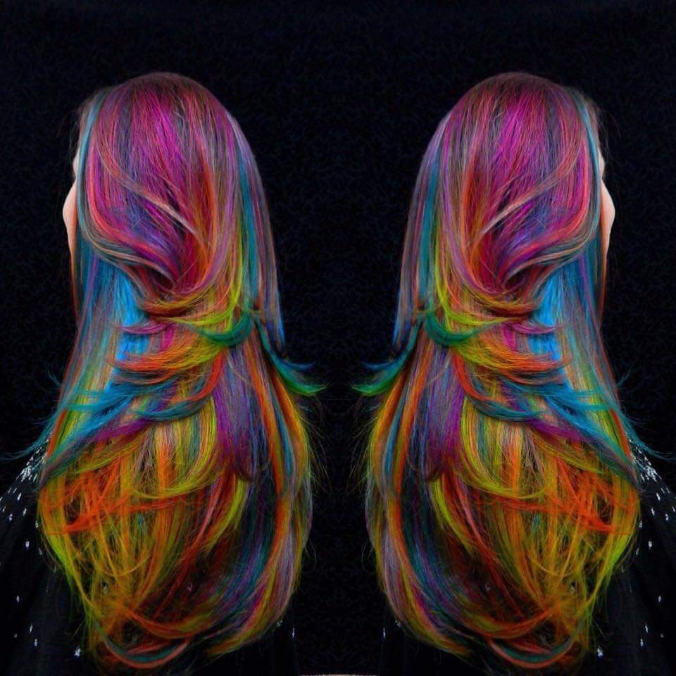 Temporary hair Color Spray
