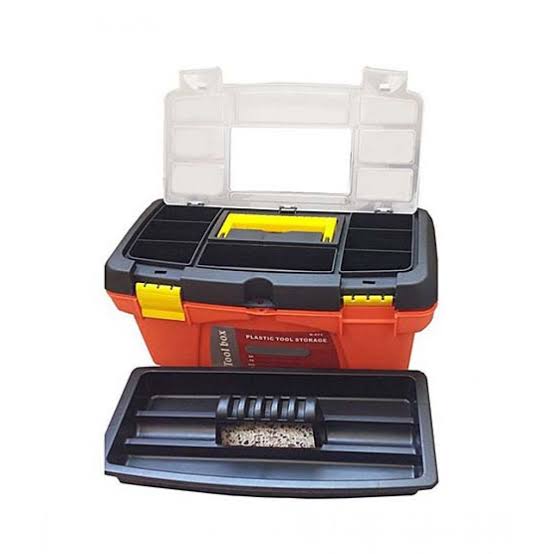 Removable Tool Box Plastic Parts Component Suitcase Transparent Screw Storage