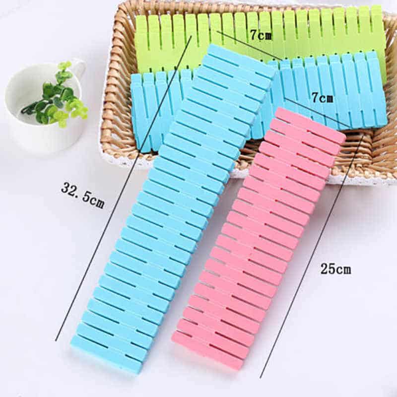 Adjustable 4pcs Of Drawer Organizer