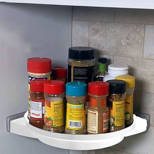 Instahang Rotating Shelf Rotates 360°.