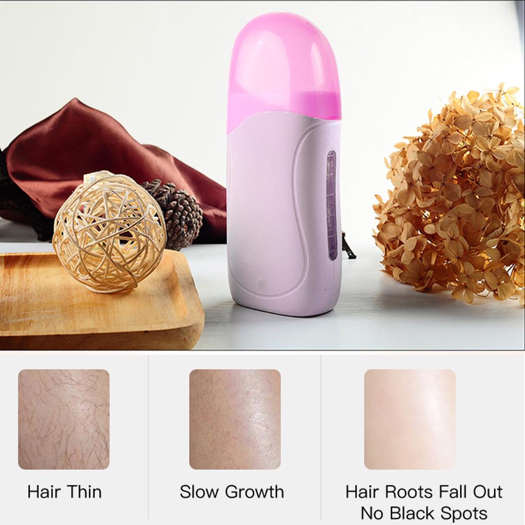 Hot Cartridge Depilatory Heater Wax Waxing Paper Hair Removal With Eu Plug High Quality .