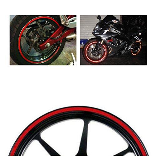 Reflective Car Rim Stripe Wheel Decal Tape Sticker 17 Inch