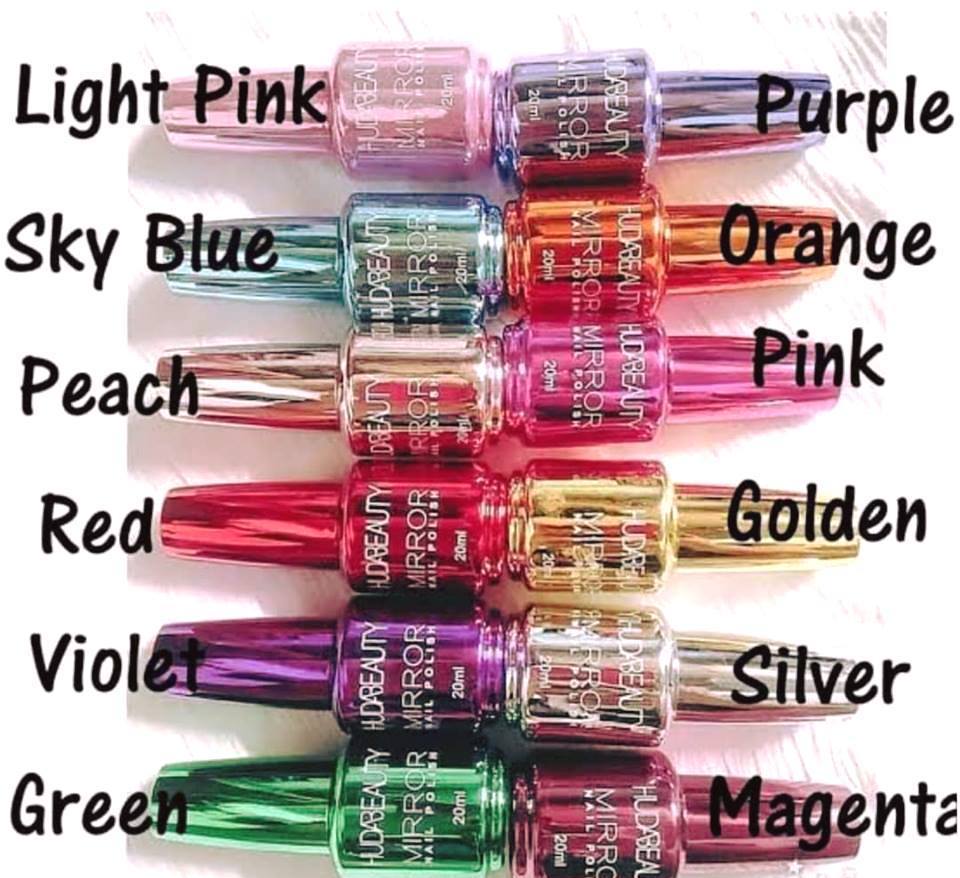 Mirror Nail Paints