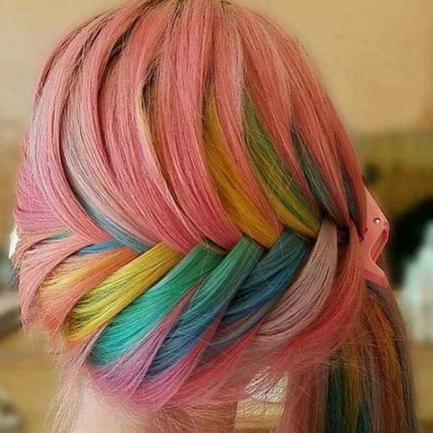 Amazing Colorfull Hair Chowks