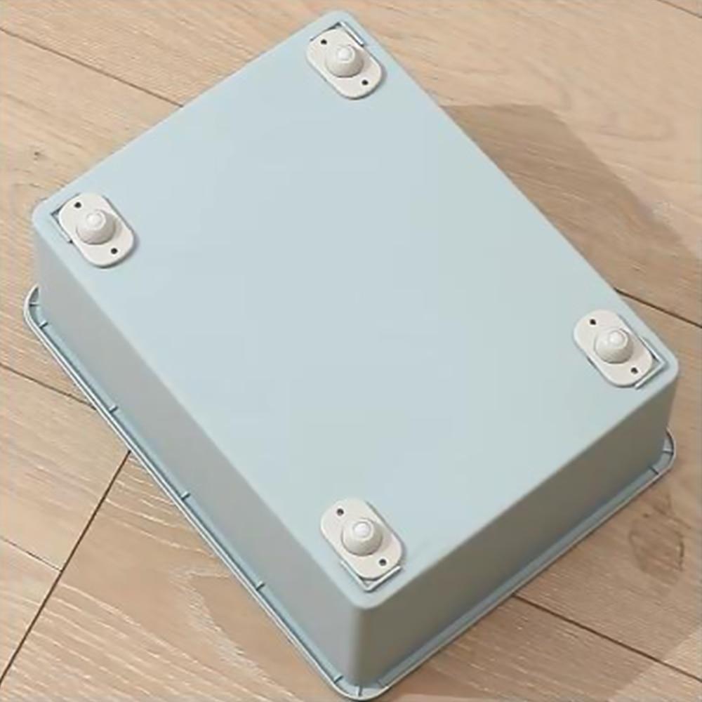 Adhesive Casters Pulley Rollers Set