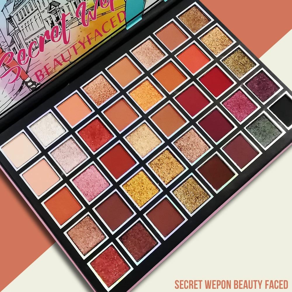 SECRET WEPON BEAUTYFACED EYESHADE PALETTE