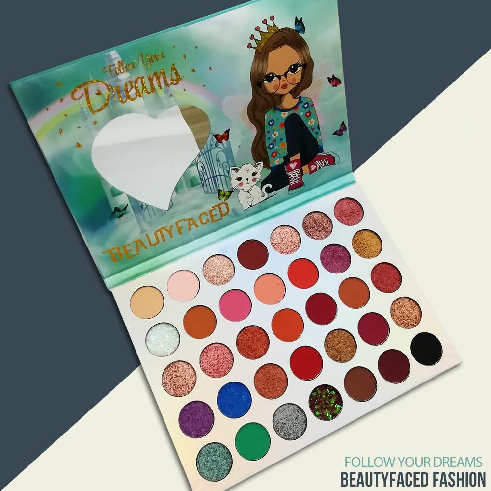 DREAMS BEAUTYFACED FASHION EYESHADE PALETTE