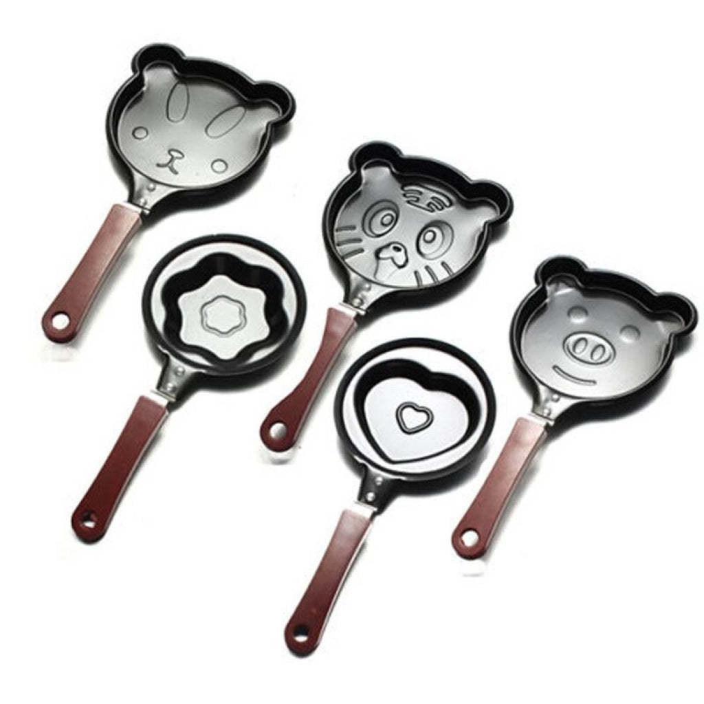 Different Shape Frying Pan Cook Up Some Love Non Stick Mini Fry Pan Egg Mould