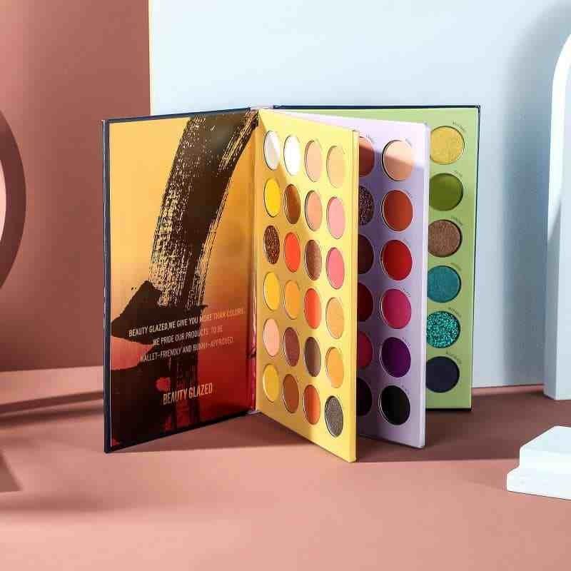 Beauty Glazed Makeup Palette 72 Color Highly Pigmented Eye Shadow Book