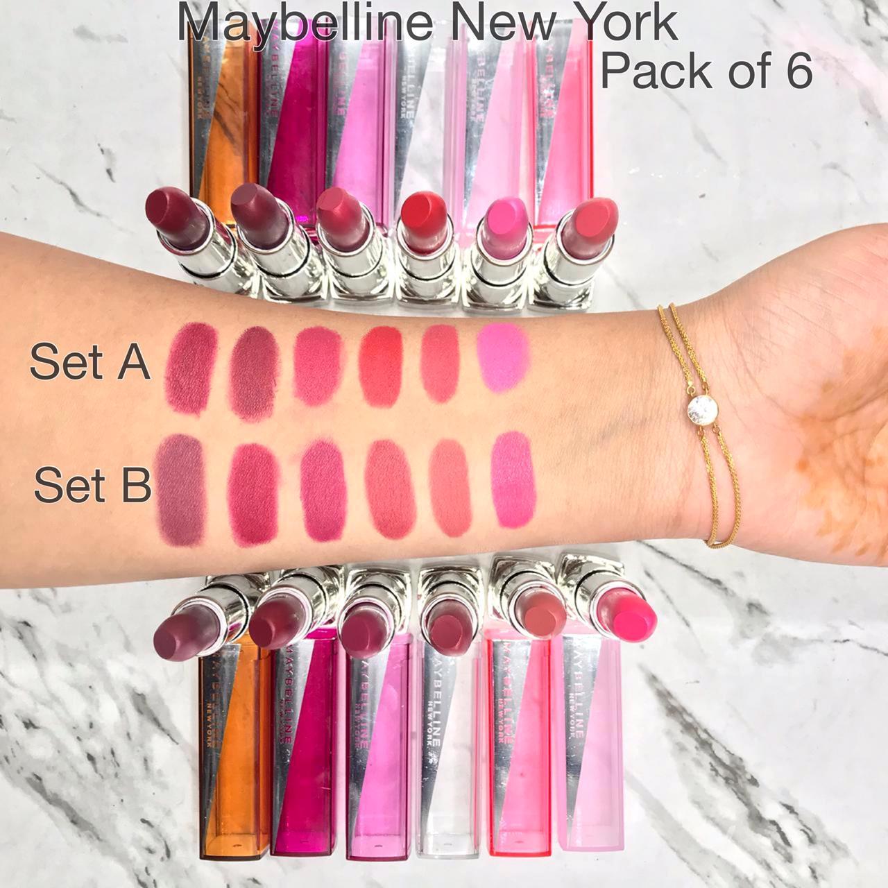 Maybline Newyork Pack of 6