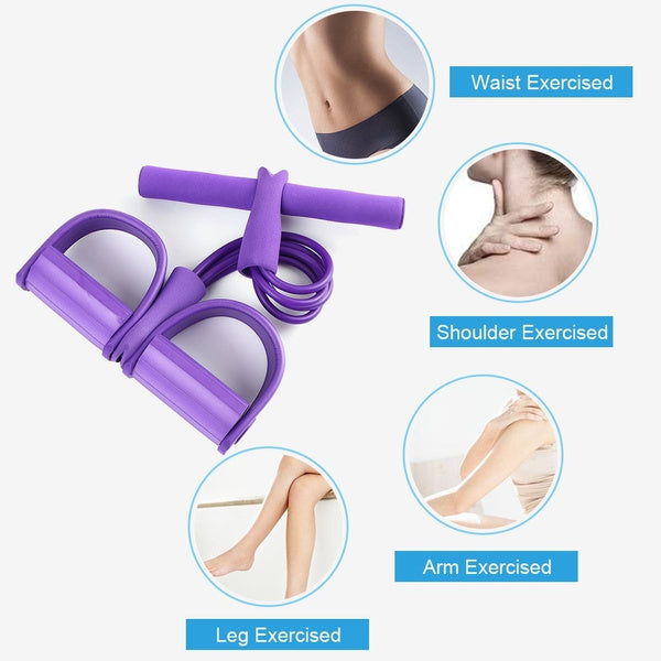 4 Tube Peddle Puller Tummy Trimmer