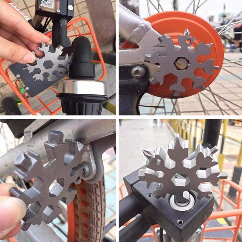 18 in 1 Snowflake Multi Tool