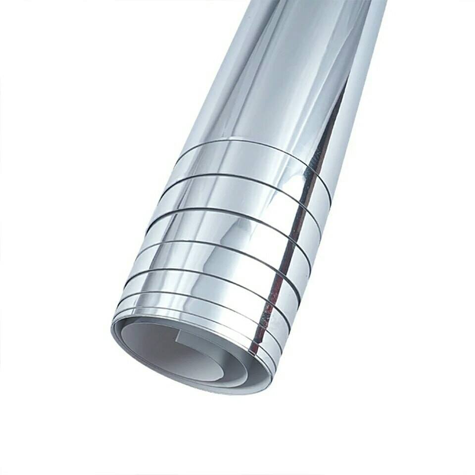 Waterproof Self Adhesive Stickers Film Mirror 50X100cm