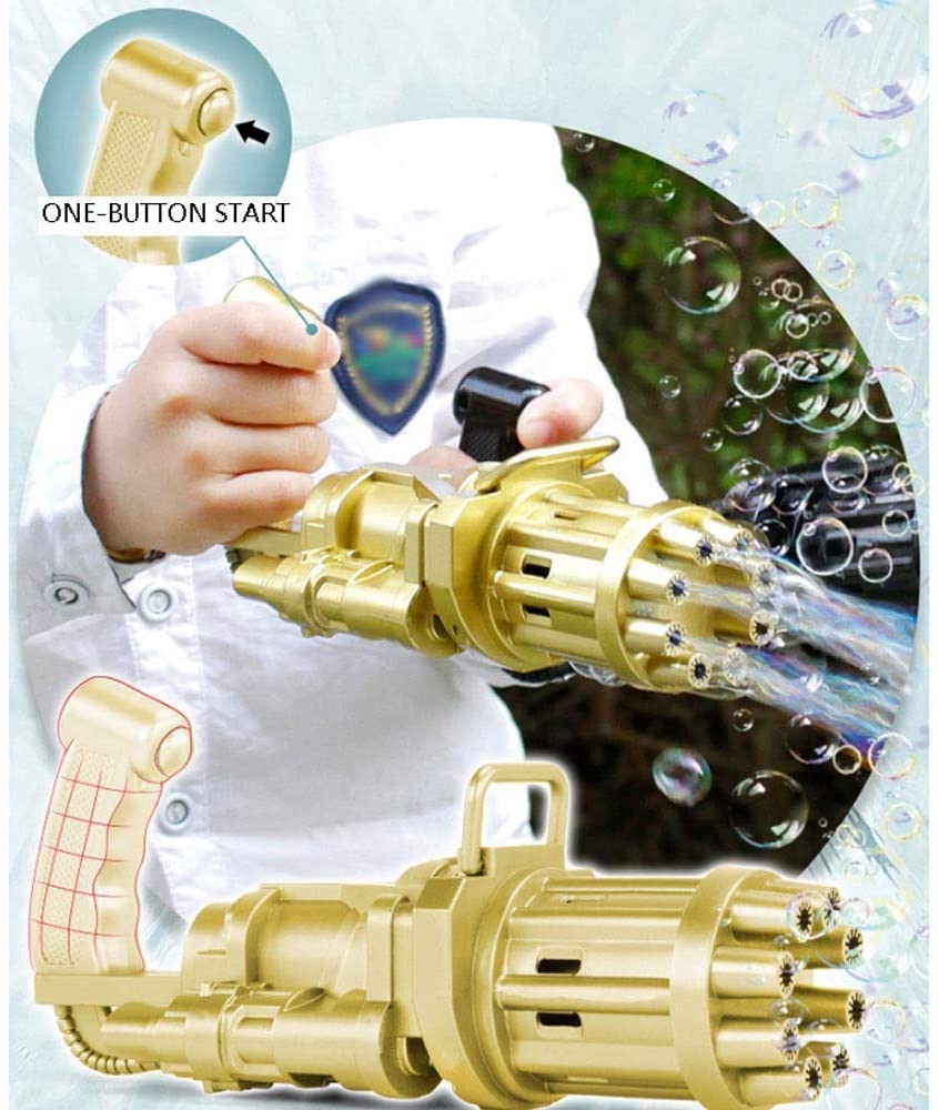 Automatic Gatling Bubble Toys.