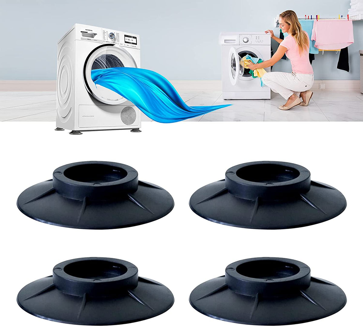 Anti Vibration Washing Machine Support.