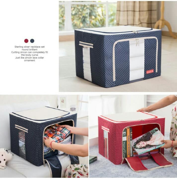 High Quality Oxford Cloth Steel Frame Storage Box