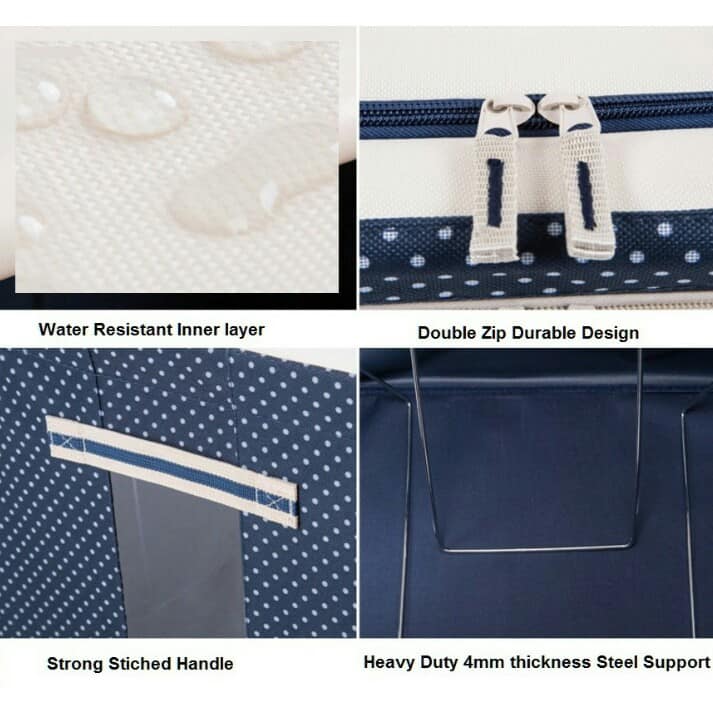 High Quality Oxford Cloth Steel Frame Storage Box