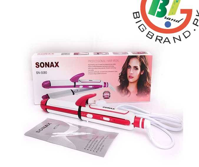 3 in 1 Curler Straightener and Crimper