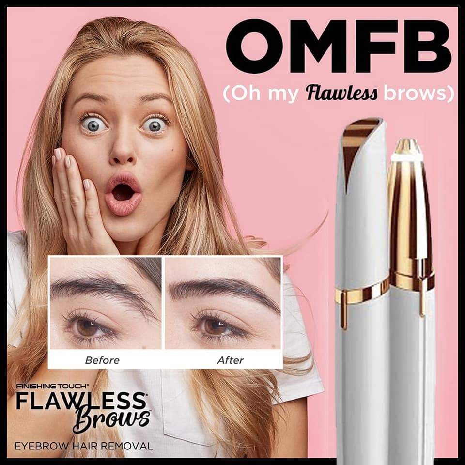 Flawless Brows Eyebrow Hair Remover.(Recharagable)