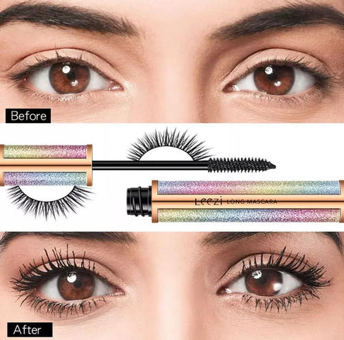 4D WATERPROOF SILK FIBER THICK LENGTHENING MASCARA