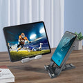 Foldable Mobile Phone Desktop Stand With 6 Adjustable Levels Lazy Bracket