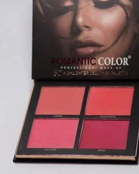 Romantic Color 3D highlighter & blusher palette