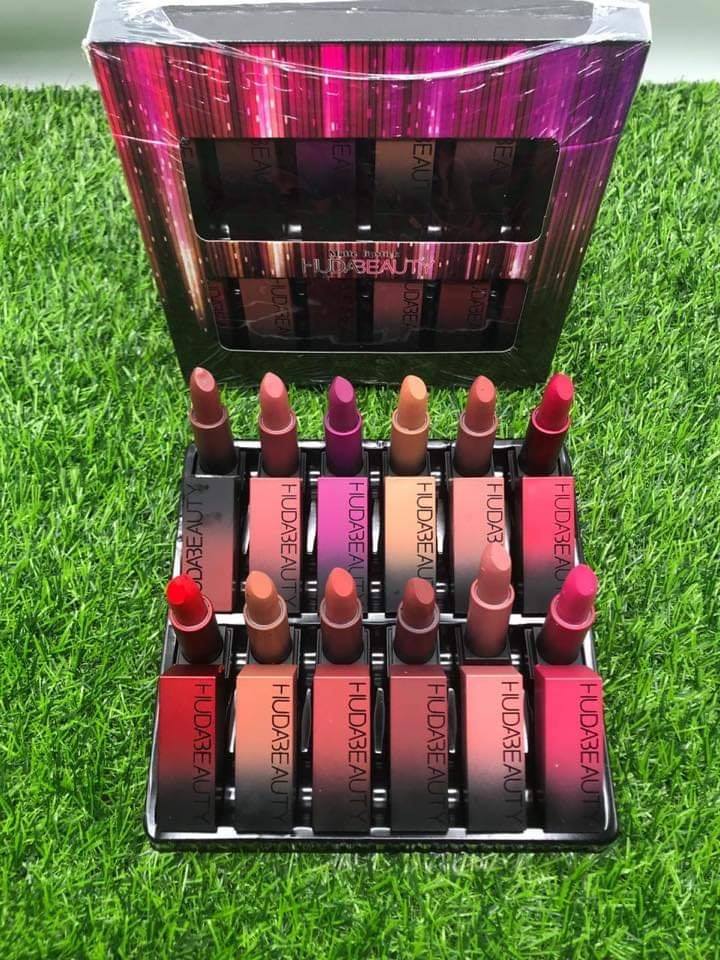 HB Power Bullet Matte Lipstick pack of 12