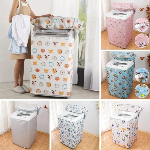 3 in 1 Cover for Washing Machine (Random colour)