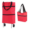 Foldable Shopping Trolley Tote Bag 2 In 1 Foldable Shopping