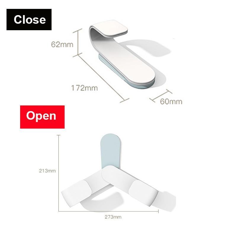 Rotation Adjustment Pan Cover Holder Useful Spoon ( pack of 2)