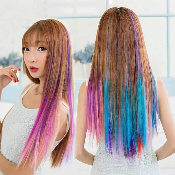 Temporary hair Color Spray