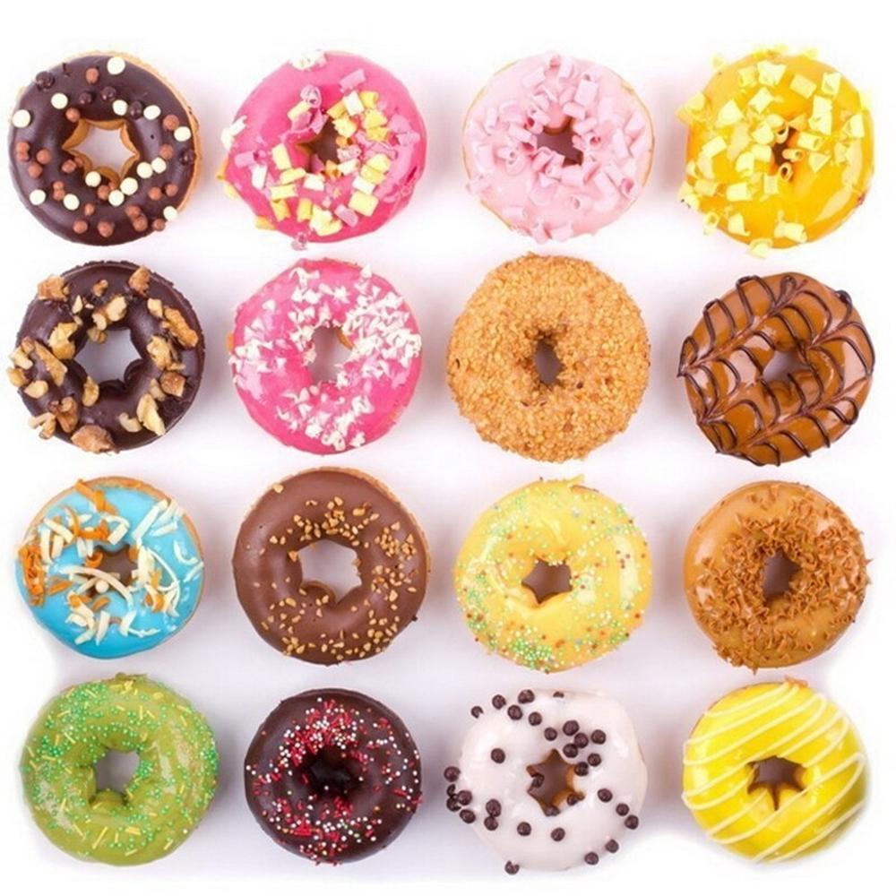2pcs Plum blossom doughnut mold