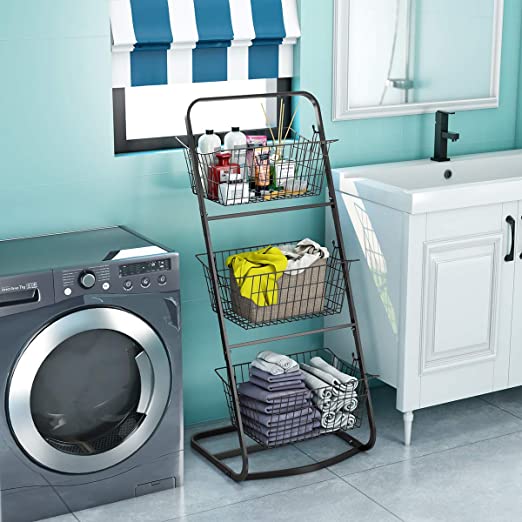 Stand with Removable Baskets - Kitchen Organizer