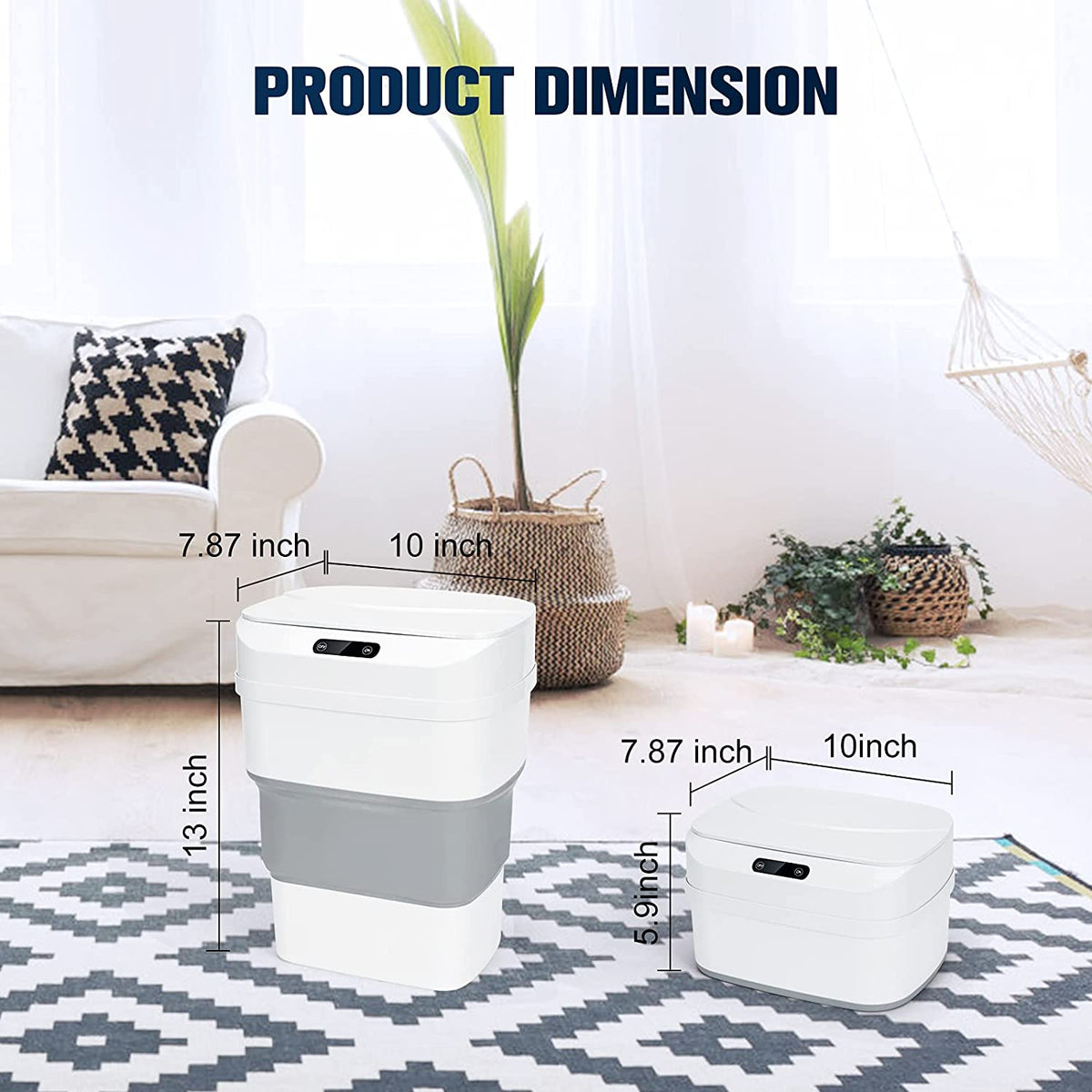 Smart Sensor Folding Trash