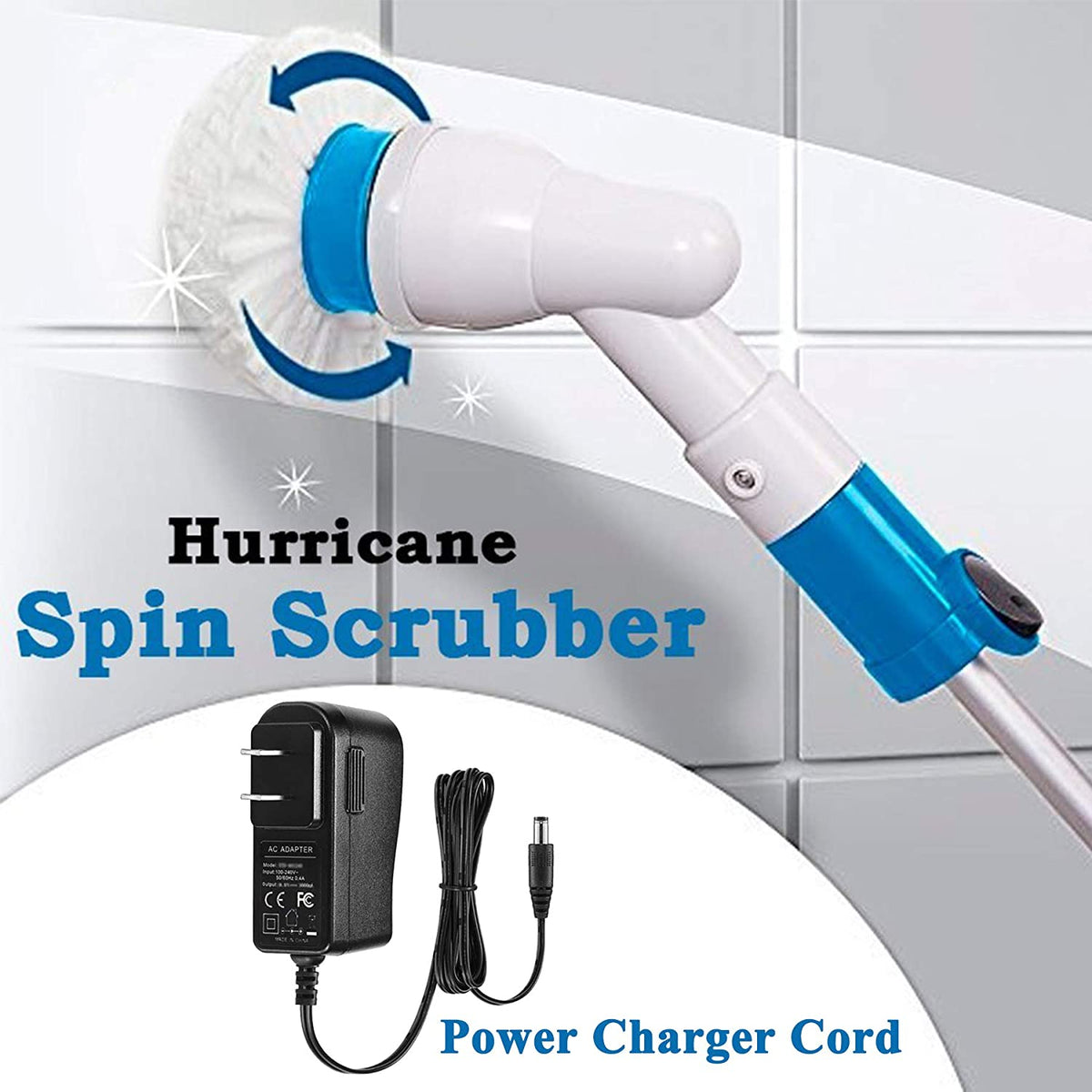 Turbo Scrub Electric Cleaning Brush