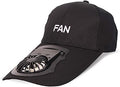 Cap with a built-in cooling Fan
