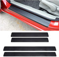 Carbon Door Sills Scratch Protection Sticker