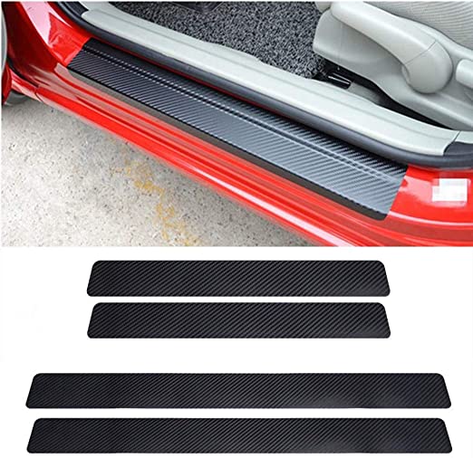 Carbon Door Sills Scratch Protection Sticker