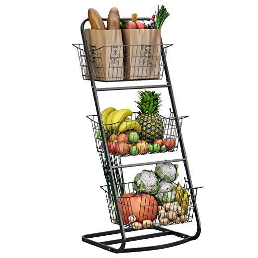 Stand with Removable Baskets - Kitchen Organizer