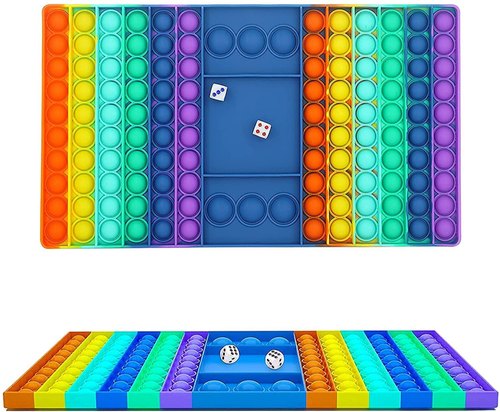 Silicone Pop-Up Fidget Rainbow