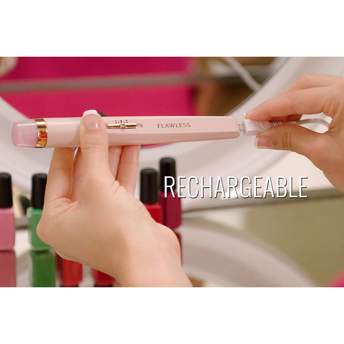 FLAWLESS SALON NAILS FINISHING TOUCH (RECHARGEABLE)