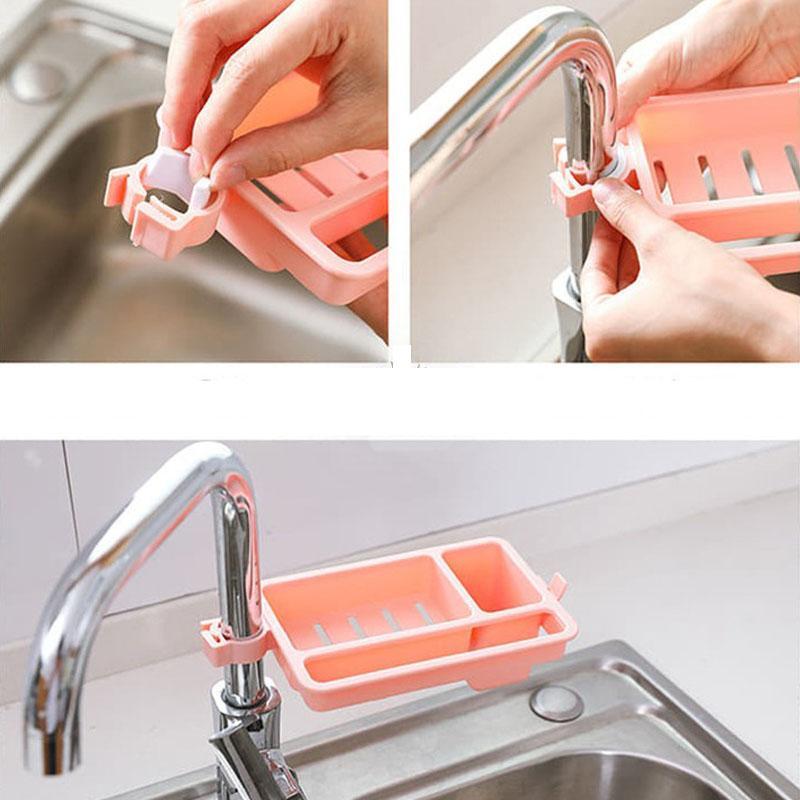 Plastic Tap Faucet Holder Rack