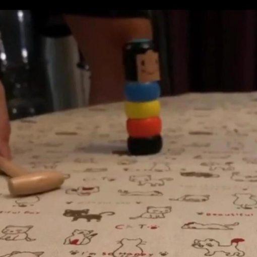 Cute Unbreakable Wooden Magic Toy