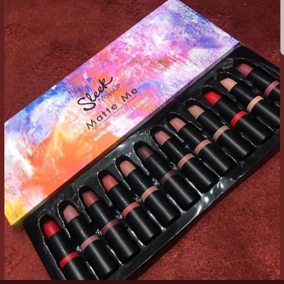 Sleek Matte Lipstick Set