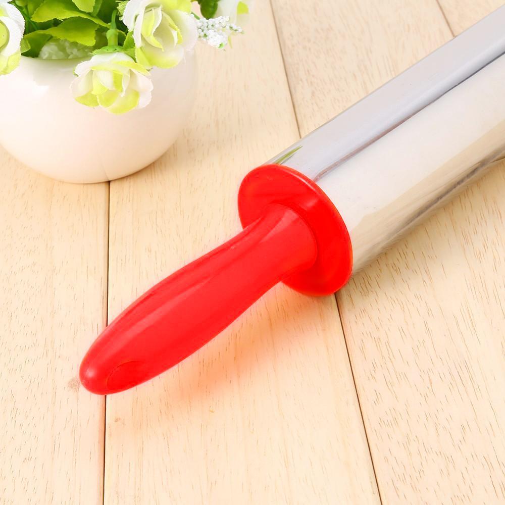 Stainless Steel Rolling Pins With Plastic Handle